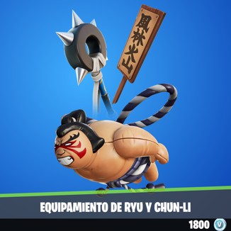 Equipamiento de Ryu y ChunLi